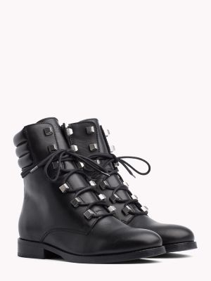 tommy hilfiger double detail long boot