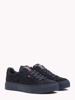 tommy jeans flag flatform trainers