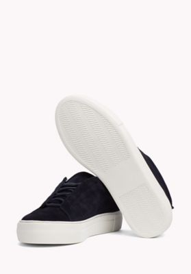 tommy hilfiger elevated cupsole suede