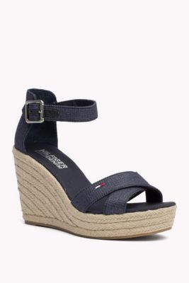 chaussure compensé tommy hilfiger