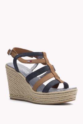 espadrilles compensées tommy hilfiger