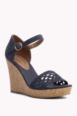 espadrille compensée tommy hilfiger