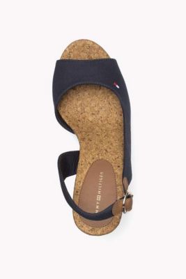 espadrille compensée tommy hilfiger