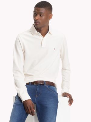 tommy hilfiger polo manga larga hombre