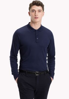 tommy hilfiger polo manga larga hombre