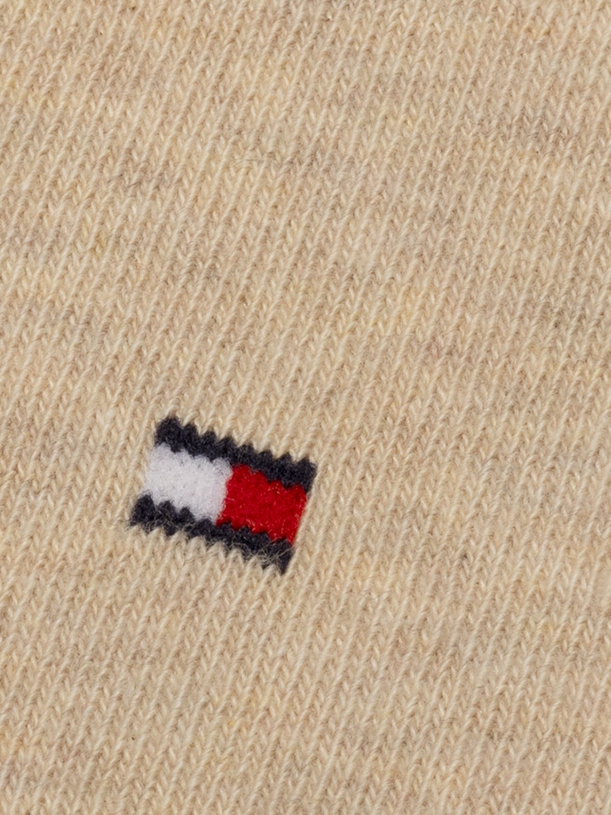 2-Pack Flag Embroidery Socks — White