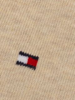 2-Pack Flag Embroidery Socks — White 2