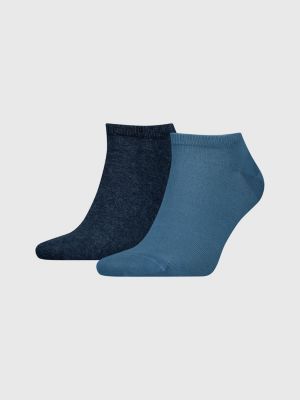 | Hilfiger | Sneakersocken 2er-Pack mit BLAU Flag Tommy