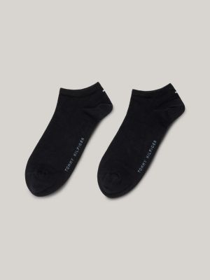 blue 2-pack combed trainer socks for men tommy hilfiger