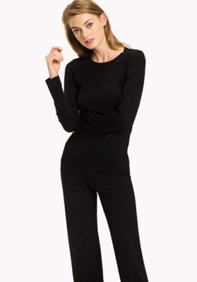 ÐšÐ°Ñ€Ñ‚Ð¸Ð½ÐºÐ¸ Ð¿Ð¾ Ð·Ð°Ð¿Ñ€Ð¾ÑÑƒ TOMMY  women  LONG SLEEVE STRETCH COTTON TOP