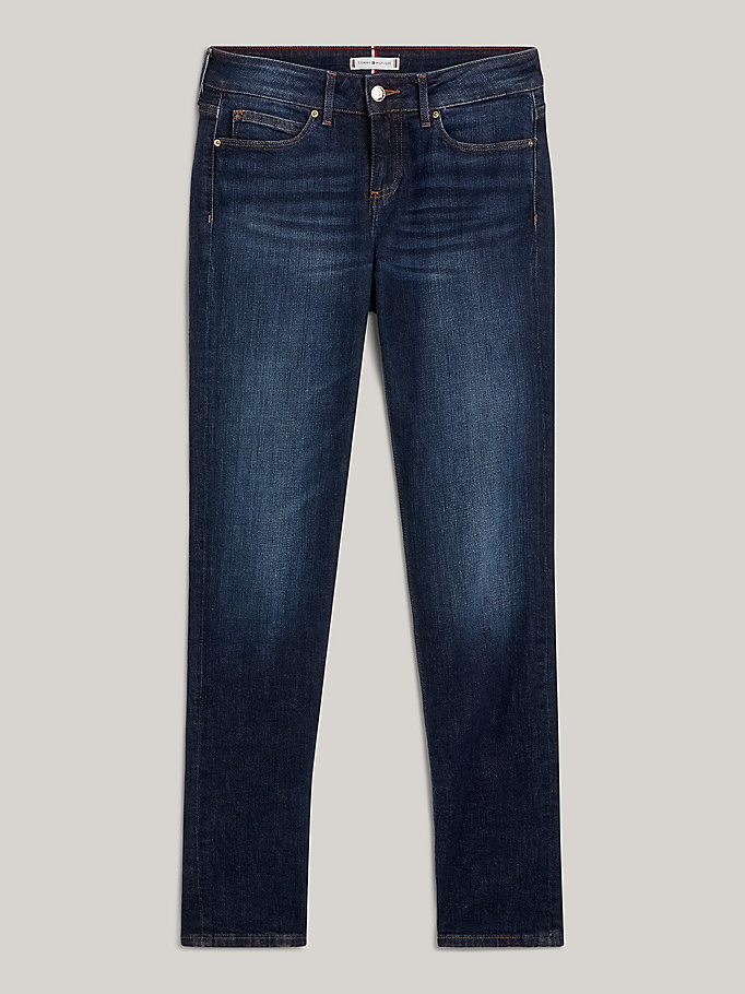 Tommy Hilfiger Women's Milan Slim Fit distressed Jeans 