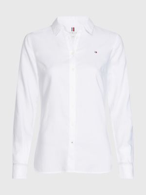 Tommy hilfiger women's oxford hot sale shirt