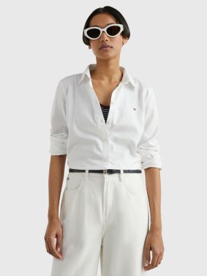 tommy hilfiger ladies white shirt