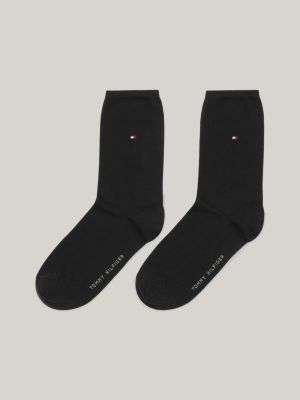 Pack de 2 pares de calcetines logo | NEGRO | Hilfiger