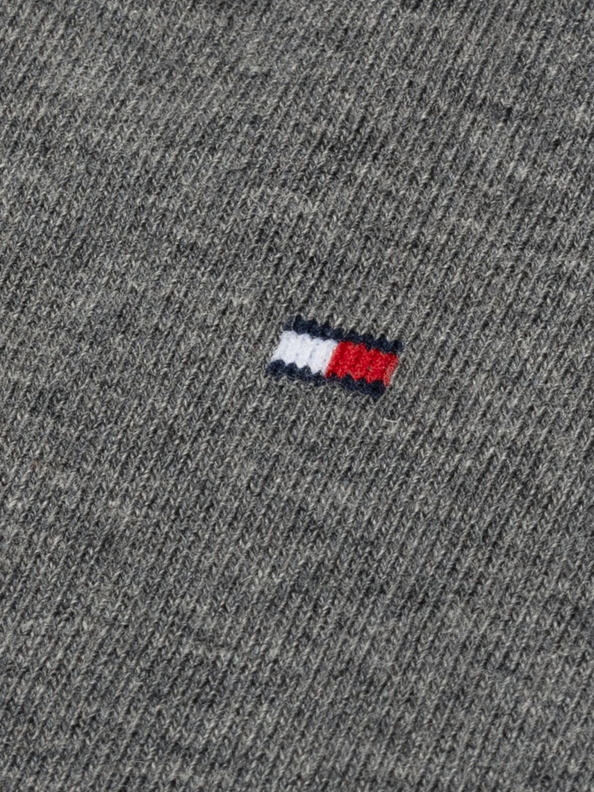 2-Pack Flag Embroidery Socks — Grey