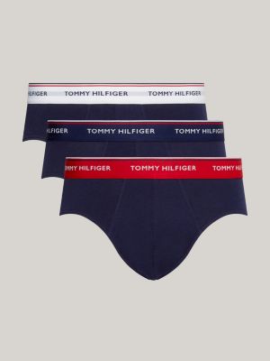 3-Pack Cotton Briefs, Blue