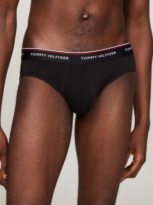 Tommy Hilfiger PREMIUM ESSENTIALS 3 PACK - Briefs - black/white/light  pink/black 