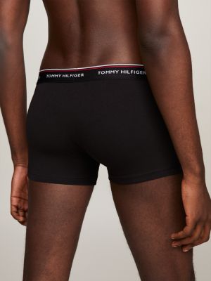 Lot de 3 boxers taille basse en coton stretch Noir Tommy Hilfiger