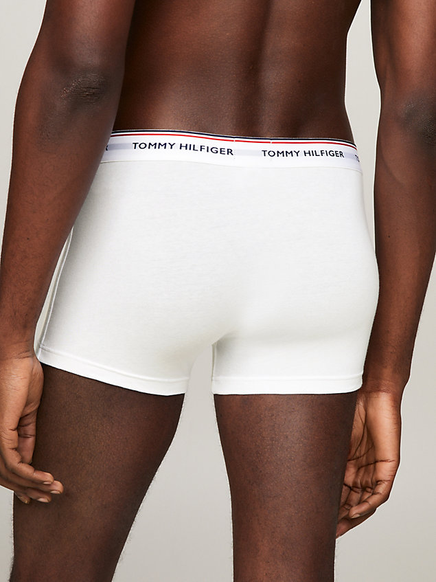 white 3-pack premium essential trunks for men tommy hilfiger