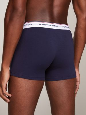 TOMMY HILFIGER MEN TRUNKS BLUE (PACK 3) 