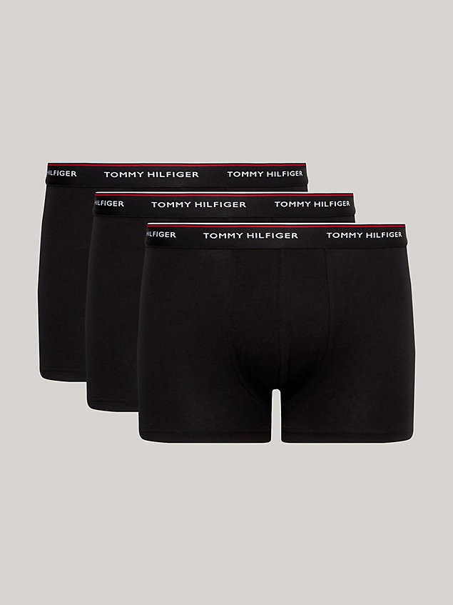 lot de 3 boxers premium essential black pour hommes tommy hilfiger