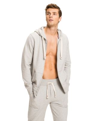 mens grey tommy hilfiger tracksuit