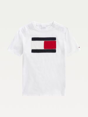 Tommy hilfiger t shirt flag clearance logo