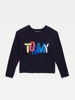 tommy hilfiger girls jumpers