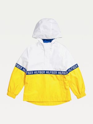 Karistirmak Ayar Hakkinda Ona Tommy Jeans Windbreaker Gelb Narabar Hirs Asiri