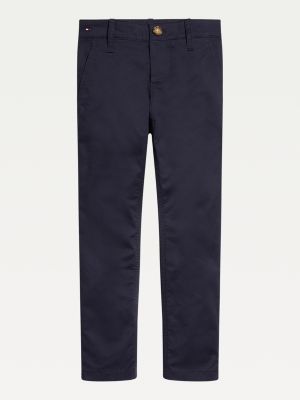 tommy hilfiger blue chinos