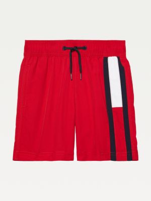 red tommy shorts