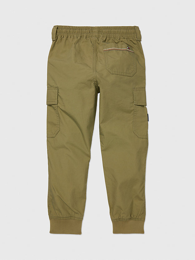 WILD OLIVE Adaptive Cargo Joggers for boys TOMMY HILFIGER