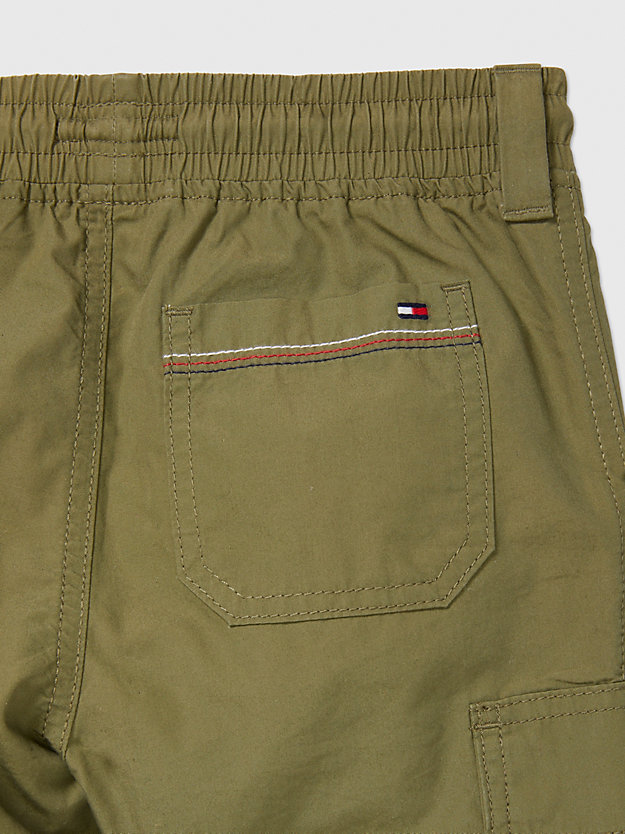 green adaptive cargo joggers for boys tommy hilfiger