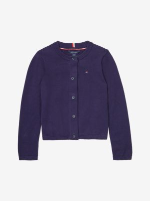 Tommy hilfiger sale blue cardigan