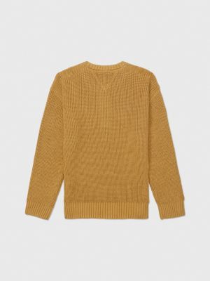 Mustard tommy hotsell hilfiger jumper