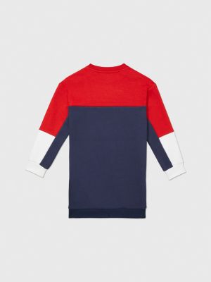 Tommy hilfiger blue white store red sweatshirt