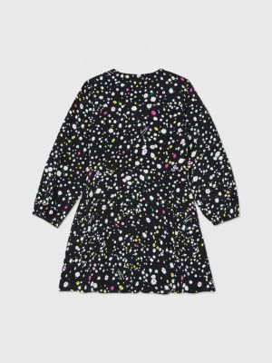 Tommy hilfiger black clearance floral dress