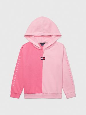Adaptive Two-Tone Hoody | PINK | Tommy Hilfiger