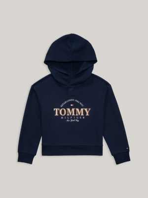 Adaptive Hoodie mit Glanz-Logo Blau Tommy | Hilfiger 