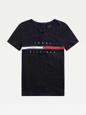 tommy hilfiger women's logo t shirt