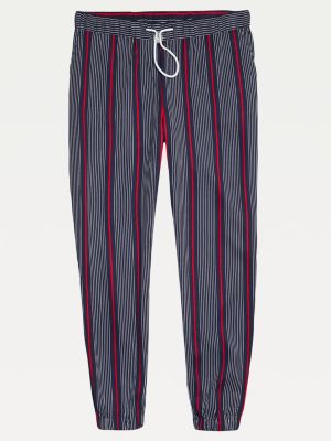 tommy hilfiger blue joggers