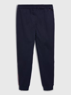 Adaptive Signature Tape Ankle Zip Joggers BLUE Tommy Hilfiger