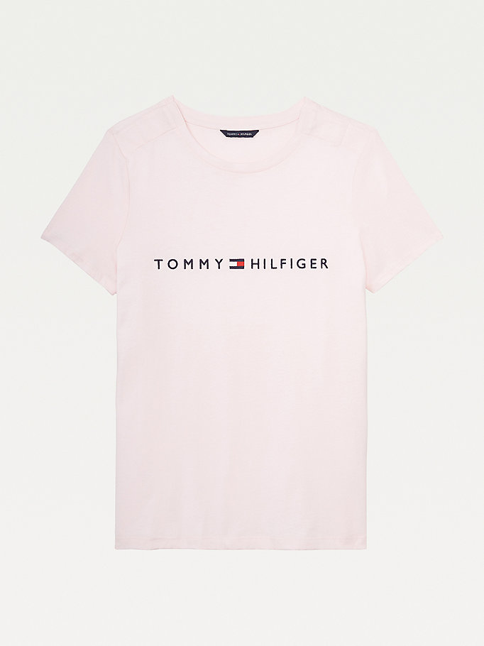 Tommy Hilfiger Femme Vêtements Tops & T-shirts T-shirts Polos Polo à badge Tommy 