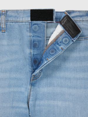 Vaqueros Adaptive ceñidos con talle y efecto | AZUL | Hilfiger