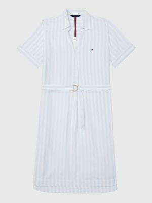 Robe chemise Adaptive longueur genou Bleu Tommy Hilfiger