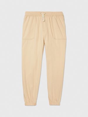 Cotton linen jogger online pants