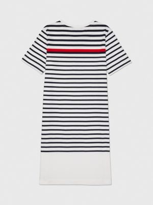 | Multi Tommy | Dress Stripe Mini Global Adaptive Hilfiger