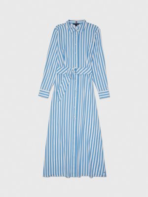 Adaptive Stripe Maxi Shirt Dress | MULTI | Tommy Hilfiger