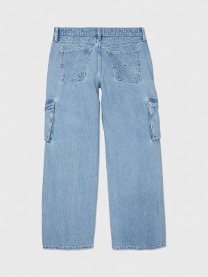 Light blue best sale cargo jeans