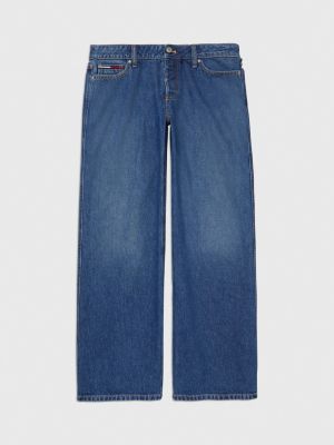 Calças baggy classic denim Cor JEANS AZUIS - RESERVED - 2789S-55J